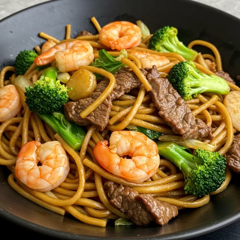 Yakissoba de Camarão