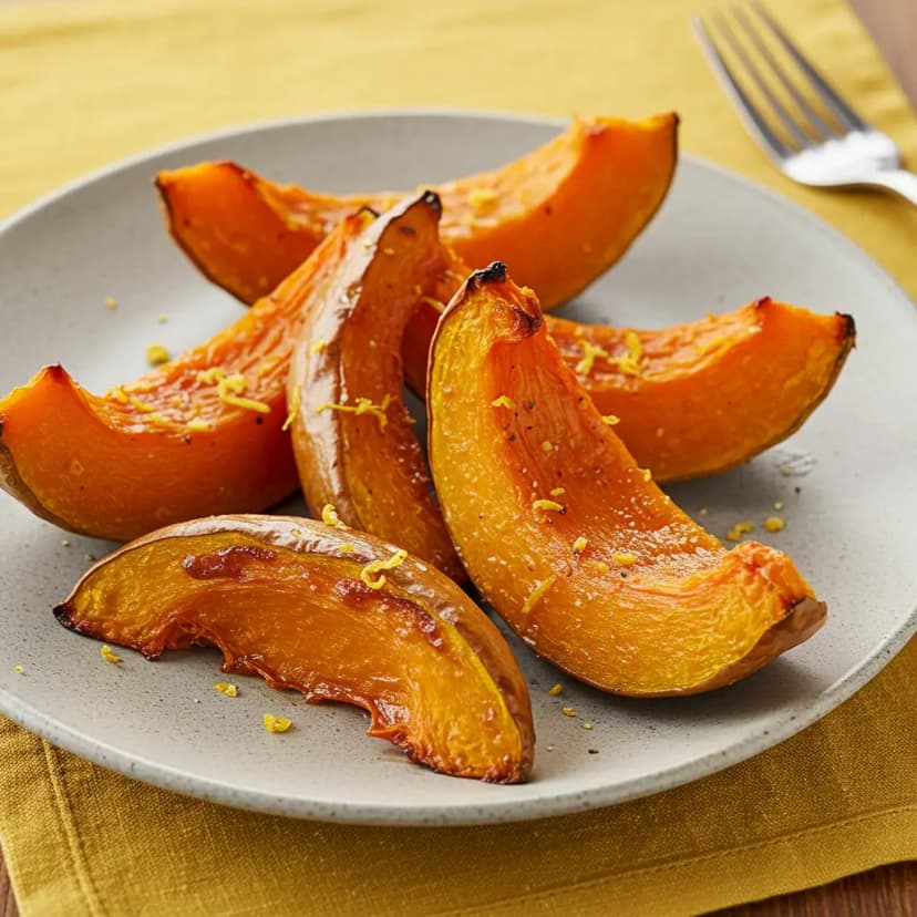 Abóbora Assada com Mel e Cominho na Air Fryer