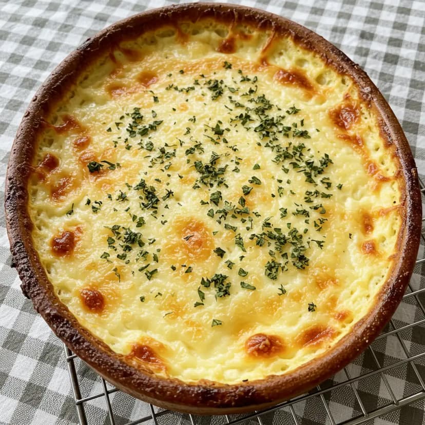 Arroz de Forno com Carne Moída e Purê de Batata