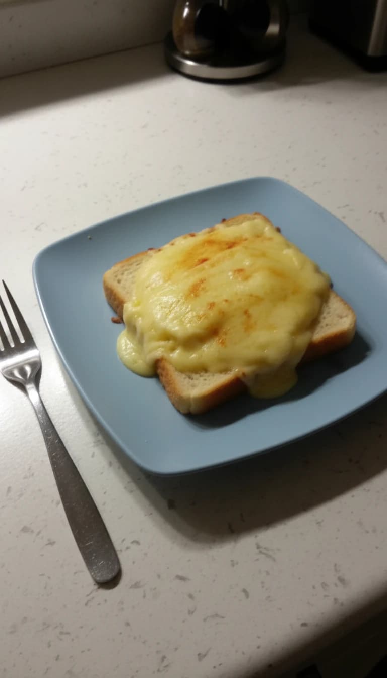 Banana com Queijo e Chocolate no Microondas