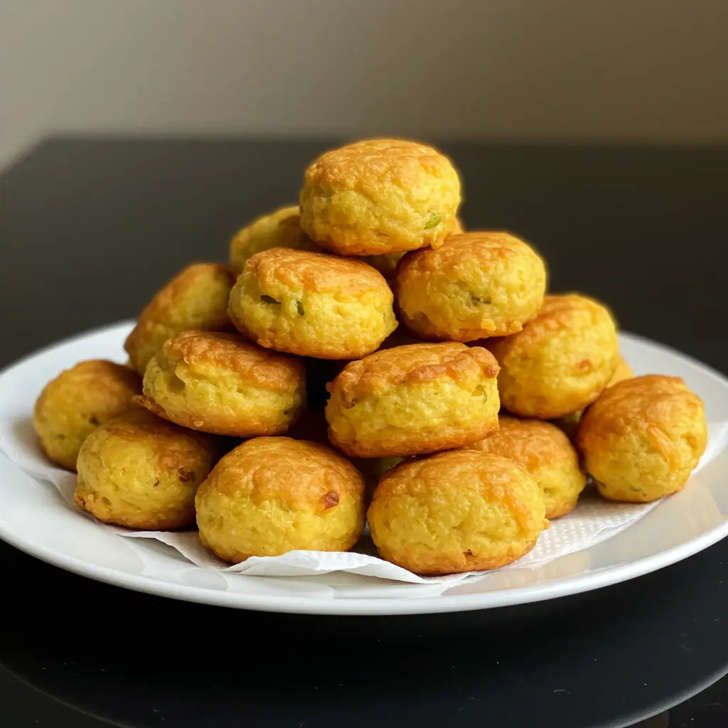 Biscoito de Polvilho Frito com Queijo (Sequinho e Delicioso)