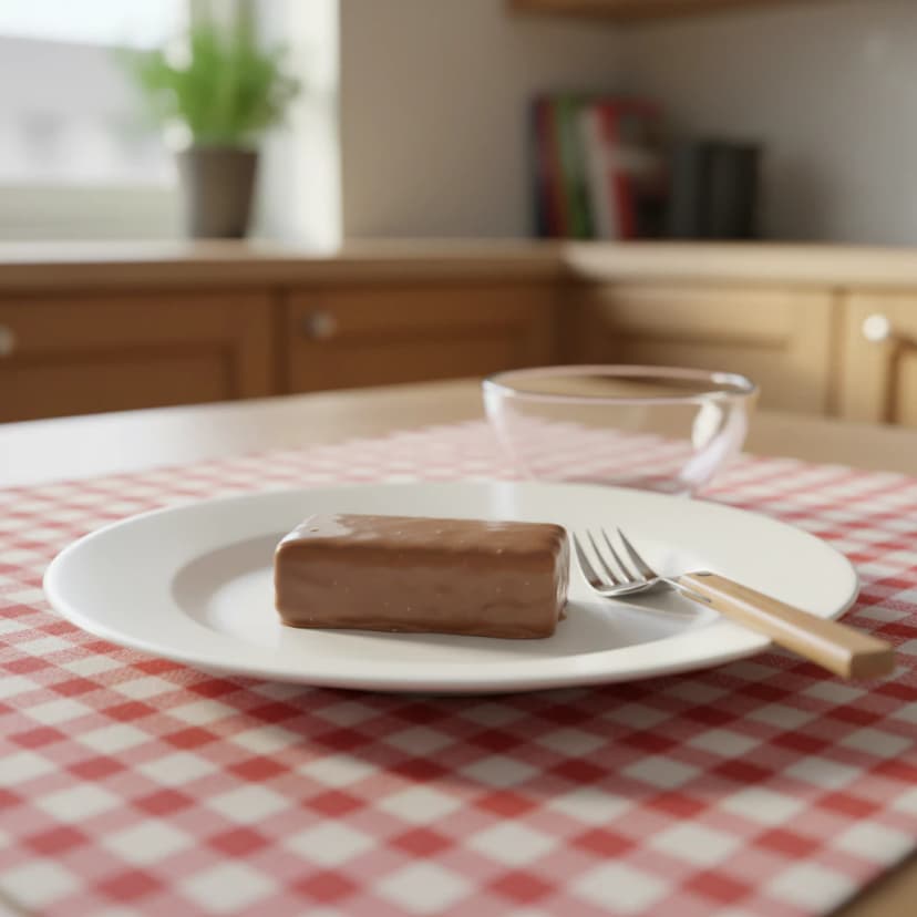 Biscoito Maizena com Chocolate: Doce Cremoso