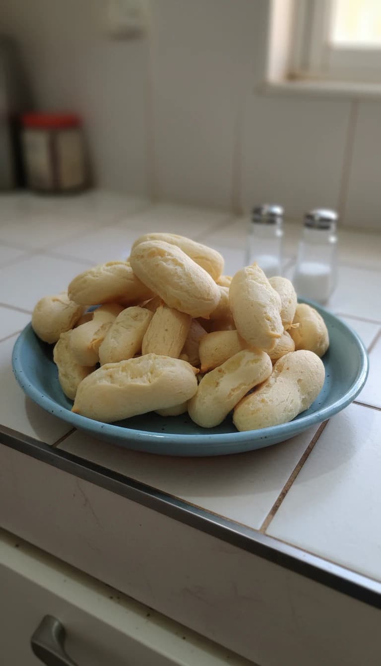 Biscoitos de Polvilho Fritos: Receita Caseira