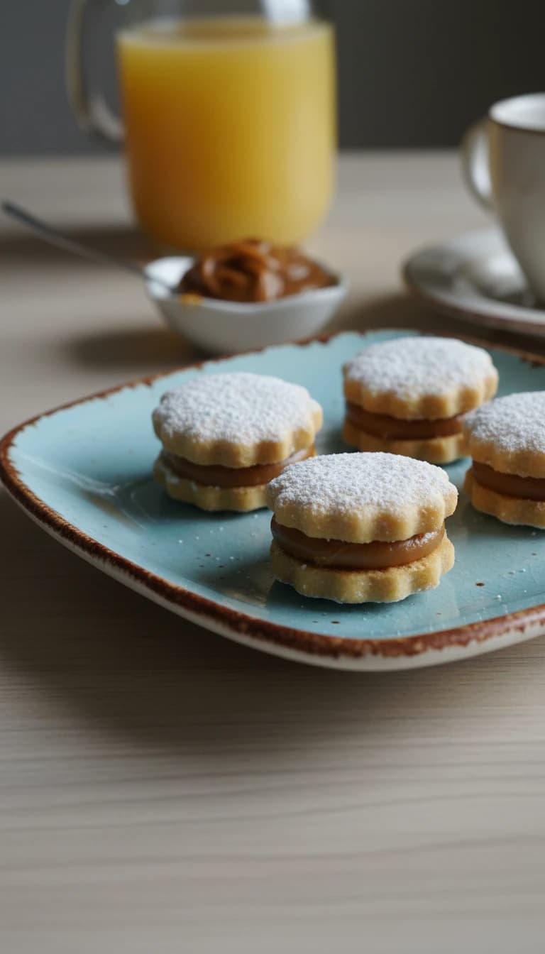 Biscoitos Recheados com Doce de Leite