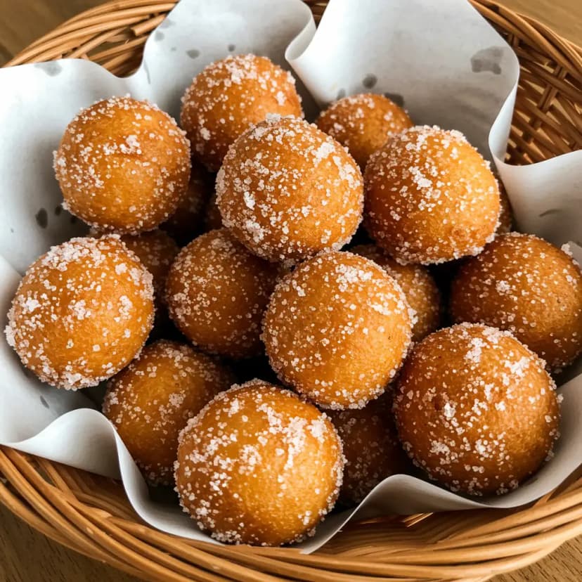 Bolinho de chuva sequinho