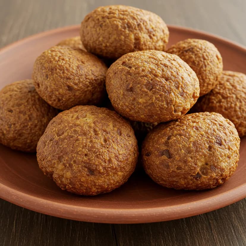 Bolinhos de Beringela e Carne Moída