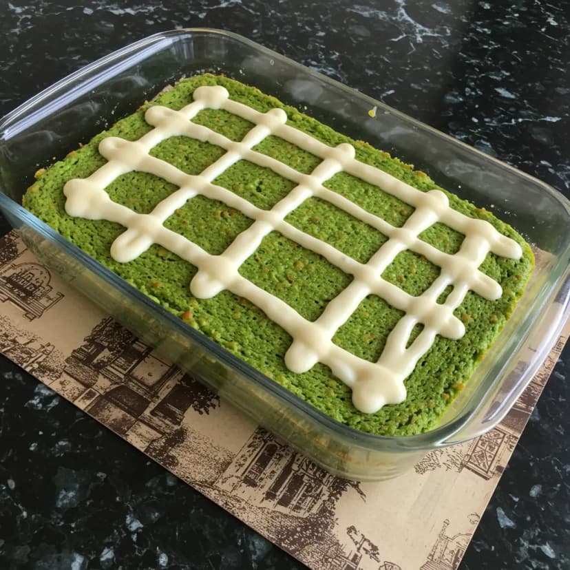 Bolo de Chuchu Recheado com Carne Moída
