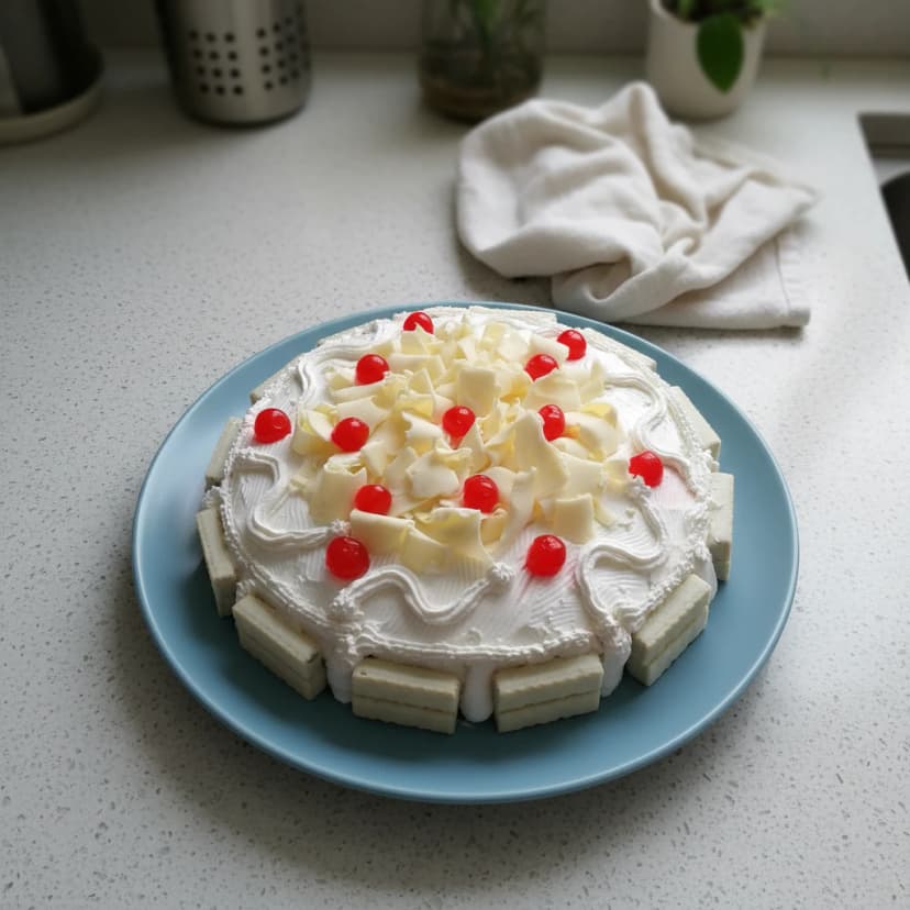 Bolo de Leite em Pó com Creme de Leite Condensado