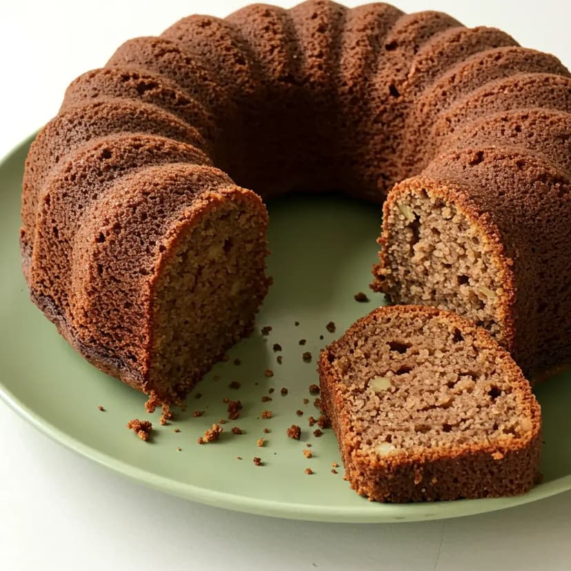 Bolo Integral de Banana com Coco, Passas e Castanhas