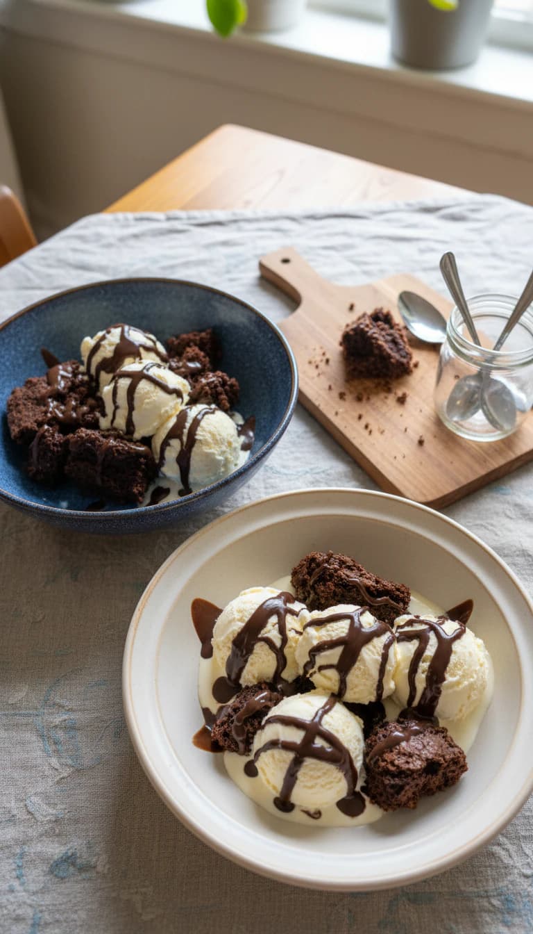 Brownies de Chocolate Meio Amargo