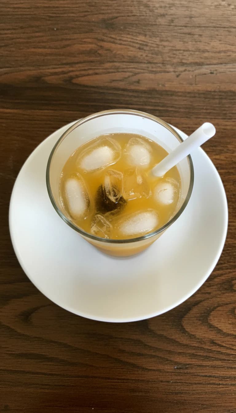 Chá Gelado de Maracujá com Especiarias