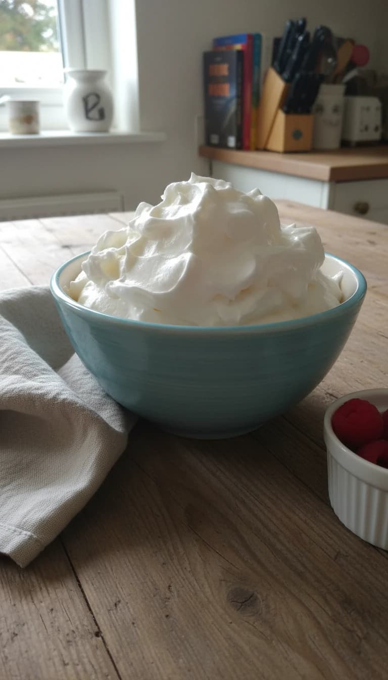 Chocolate Quente com Cobertura de Merengue