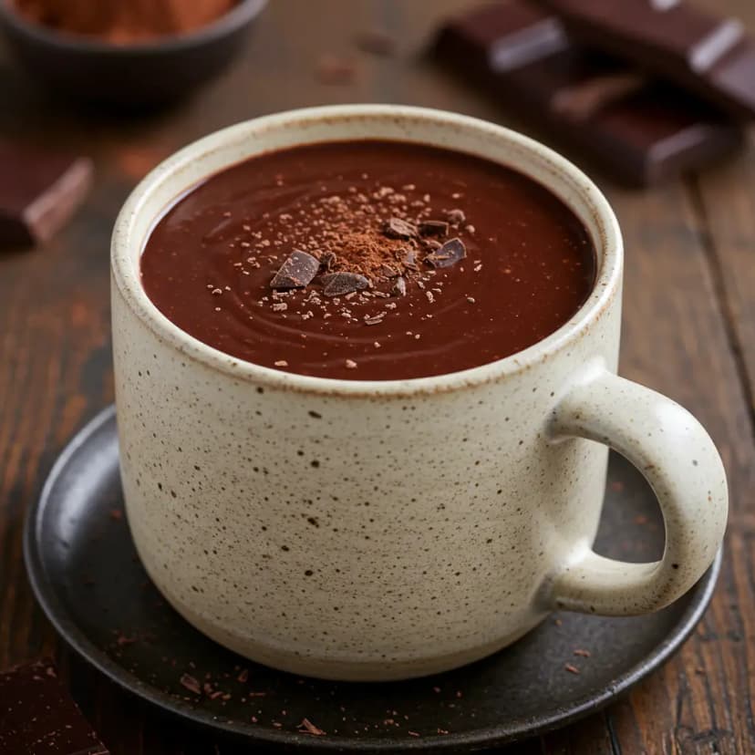 Chocolate Quente Ultracremoso de 3 Ingredientes