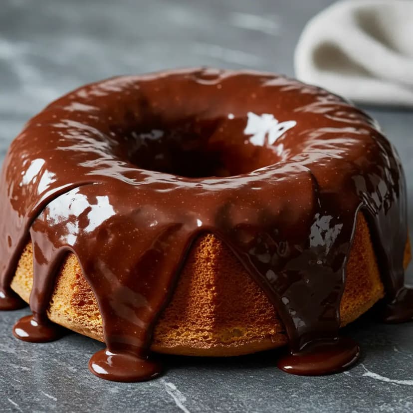 Cobertura Cremosa de Chocolate para Bolos