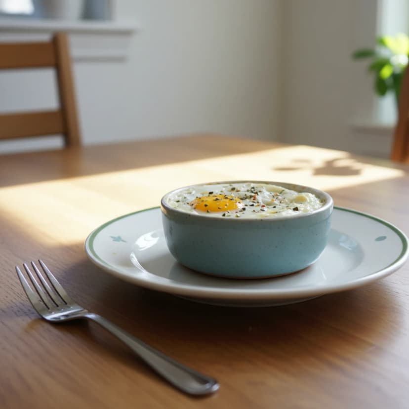 Cocotte de Tomate e Mussarela ao Microondas