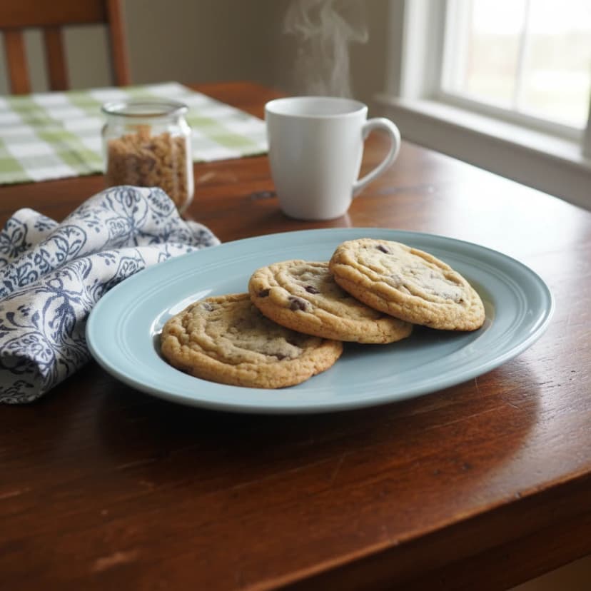 Cookies de Chocolate Caseiros