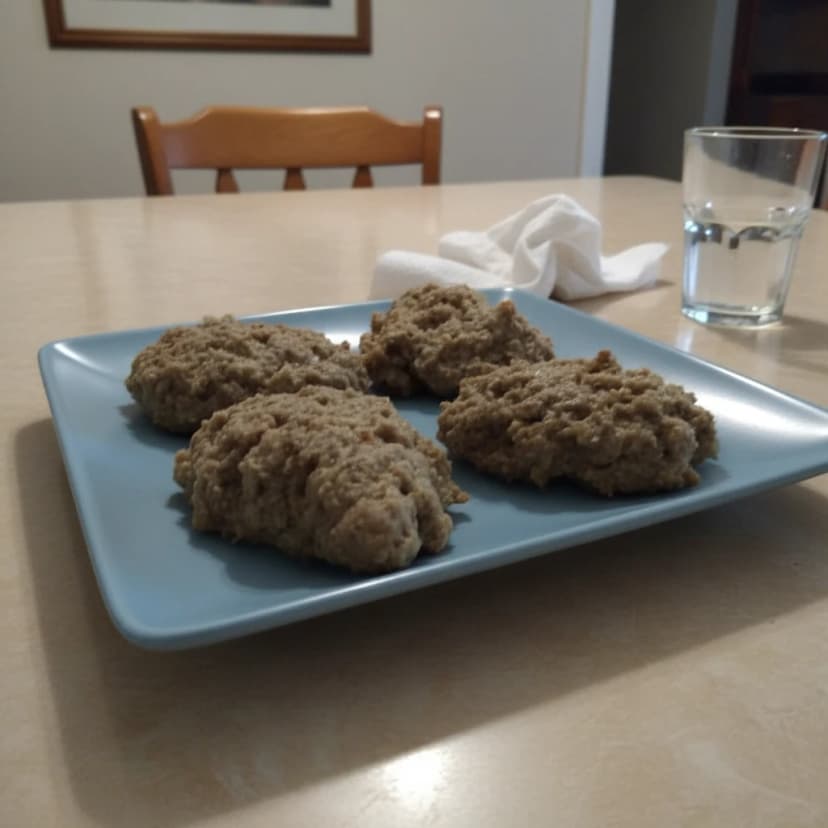 Cookies Integrais com Castanhas e Granola