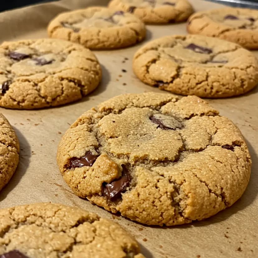 Cookies Nutritivos com Chocolate Meio Amargo