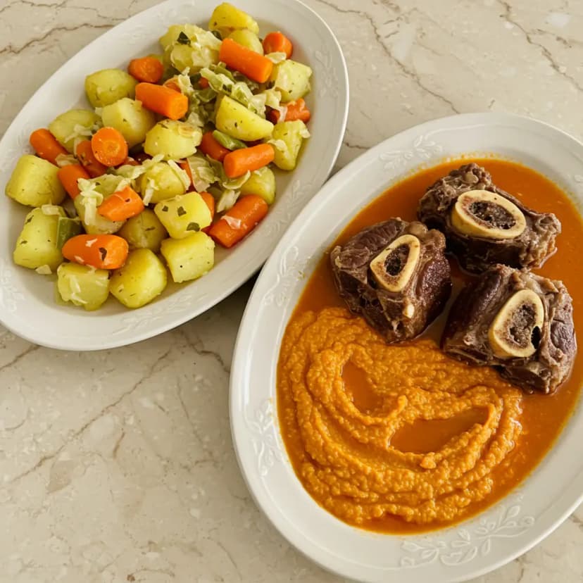 Cozido Pernambucano de Carne e Pirão
