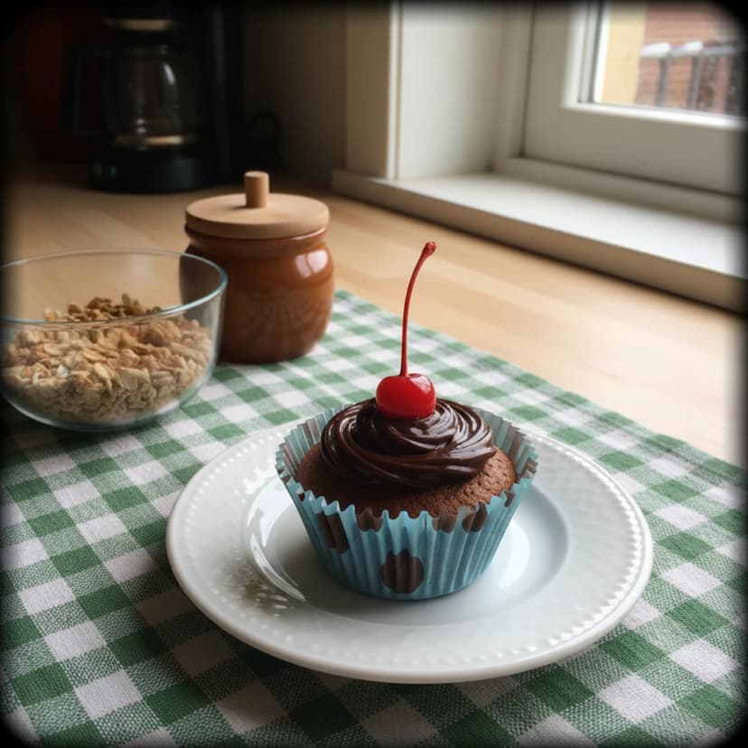 Cupcakes de Chocolate com Brigadeiro e Ganache