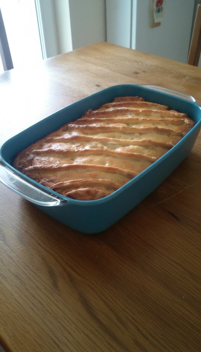 Empadão de Frango cremoso com Massa Podre