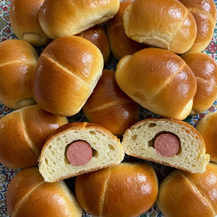 Enroladinho de salsicha