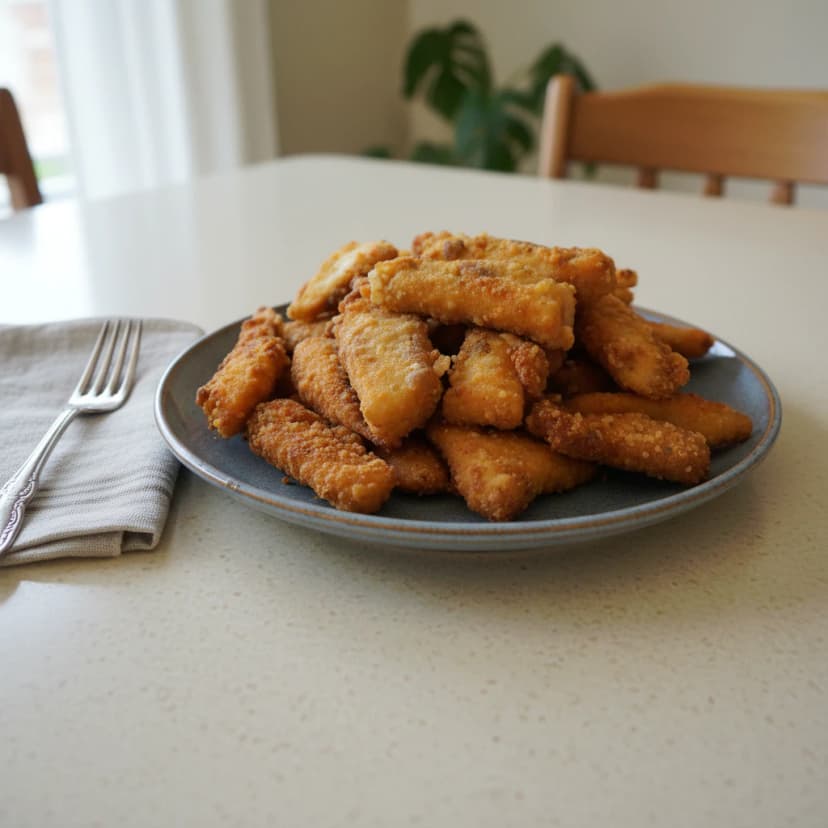 Filé de Tilápia à Parmegiana Frito