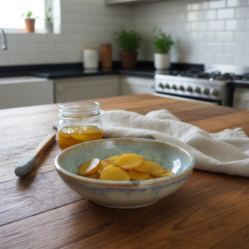 Gari: Conserva de Gengibre