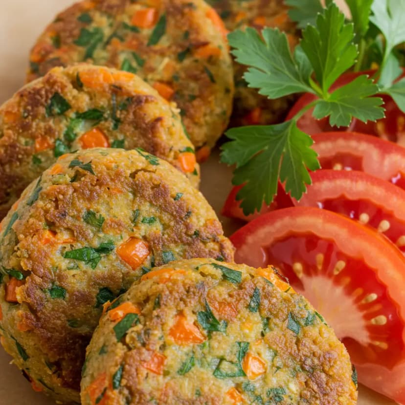 Hambúrguer de cenoura