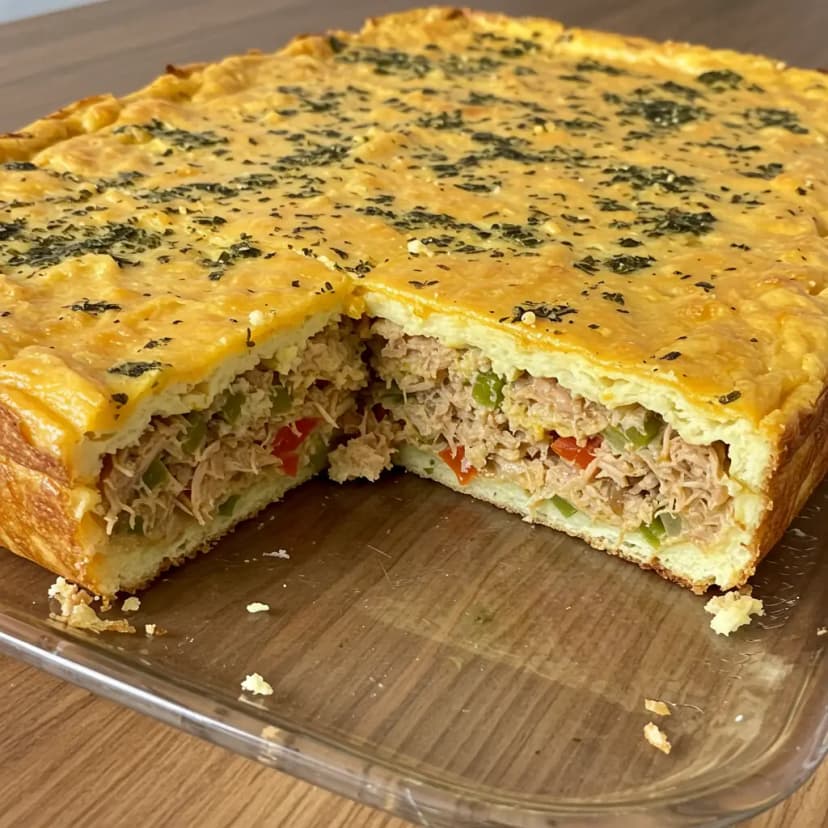 Lasanha de Panqueca com Frango e Abobrinha