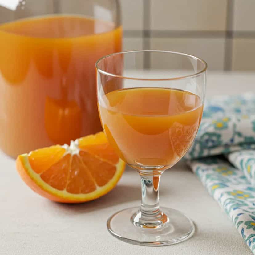 Foto deliciosa de Licor de Laranja pronta para servir - Outras Receitas