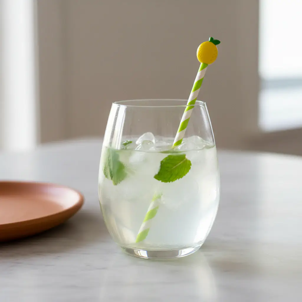 Limonada Refrescante com Hortelã