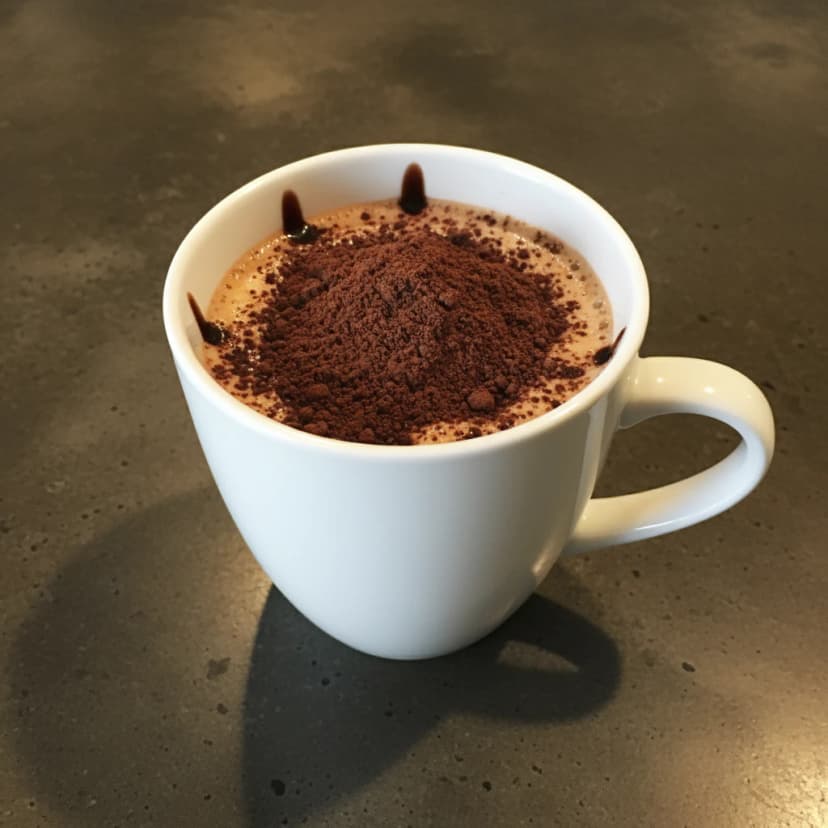 Milk Shake Cremoso de Achocolatado Crocante com Amendoim