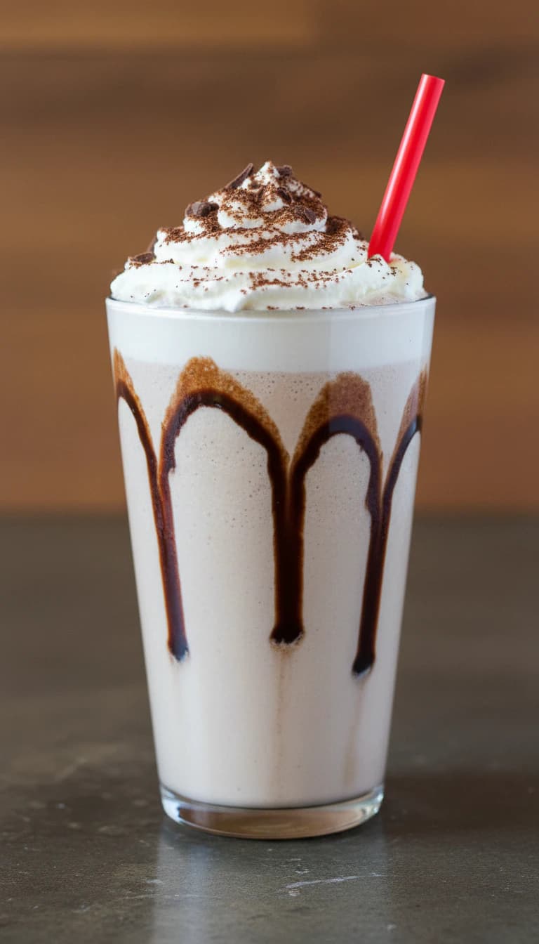Milk Shake de Chocolate Cremoso
