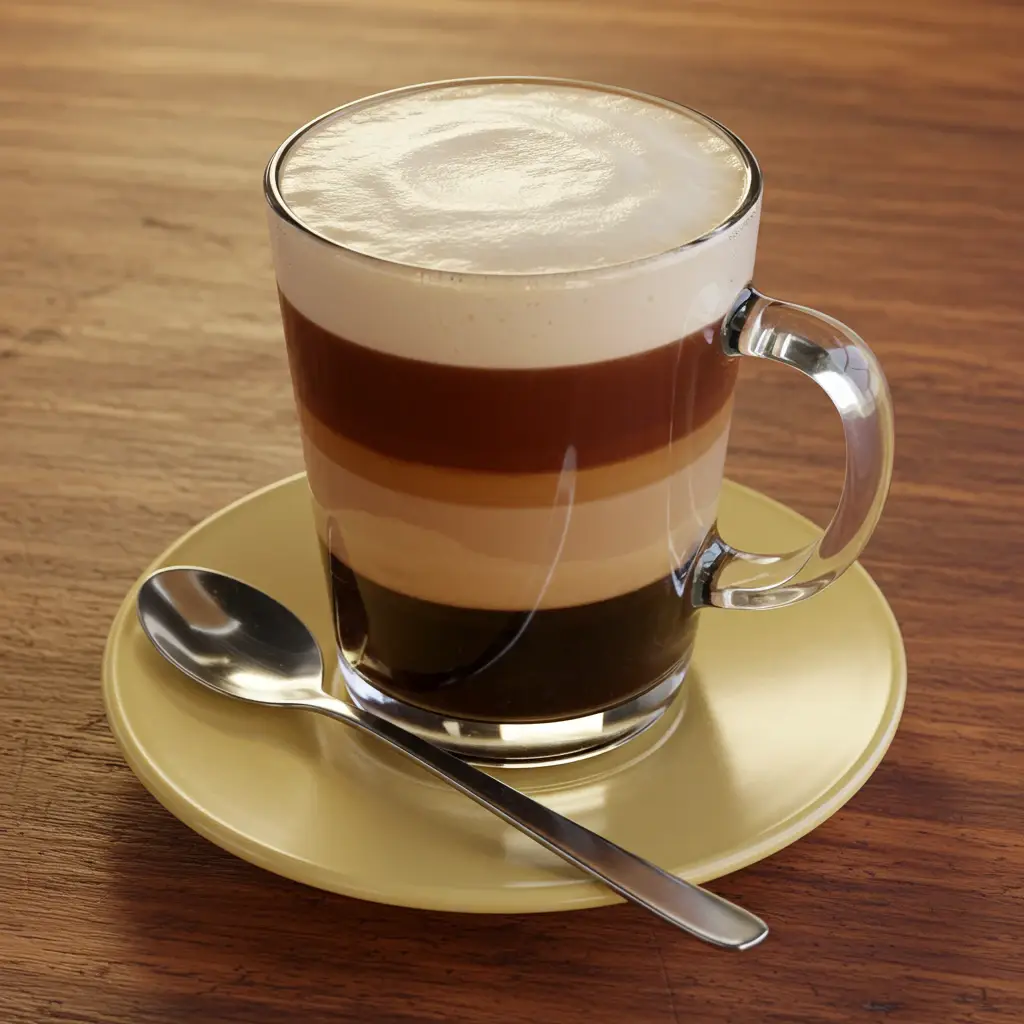 Mocha Brasileiro: Café cremoso com cacau