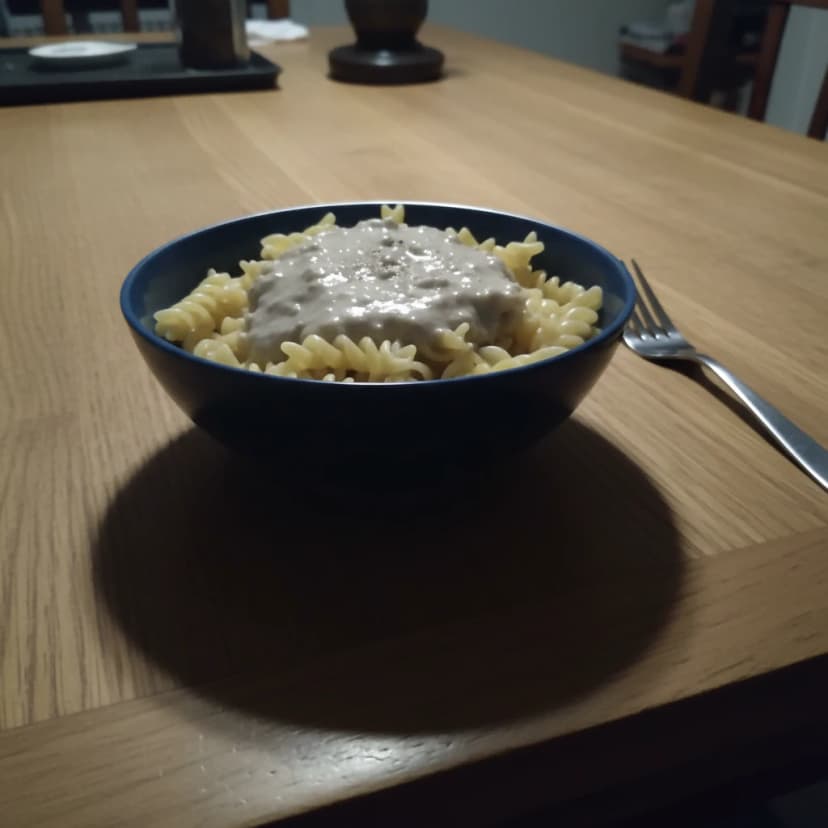 Molho Rápido de Atum com Creme de Leite