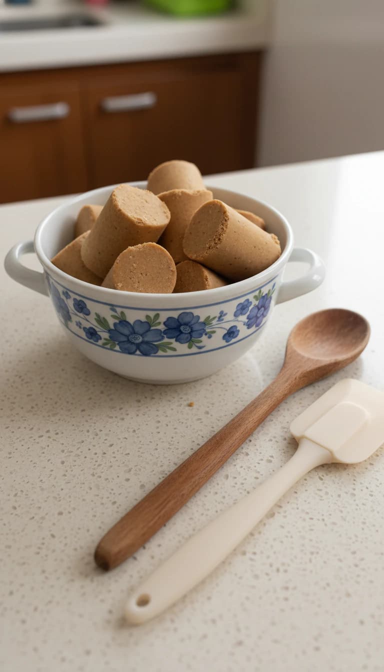 Paçoca de Amendoim com Aveia e Adoçante