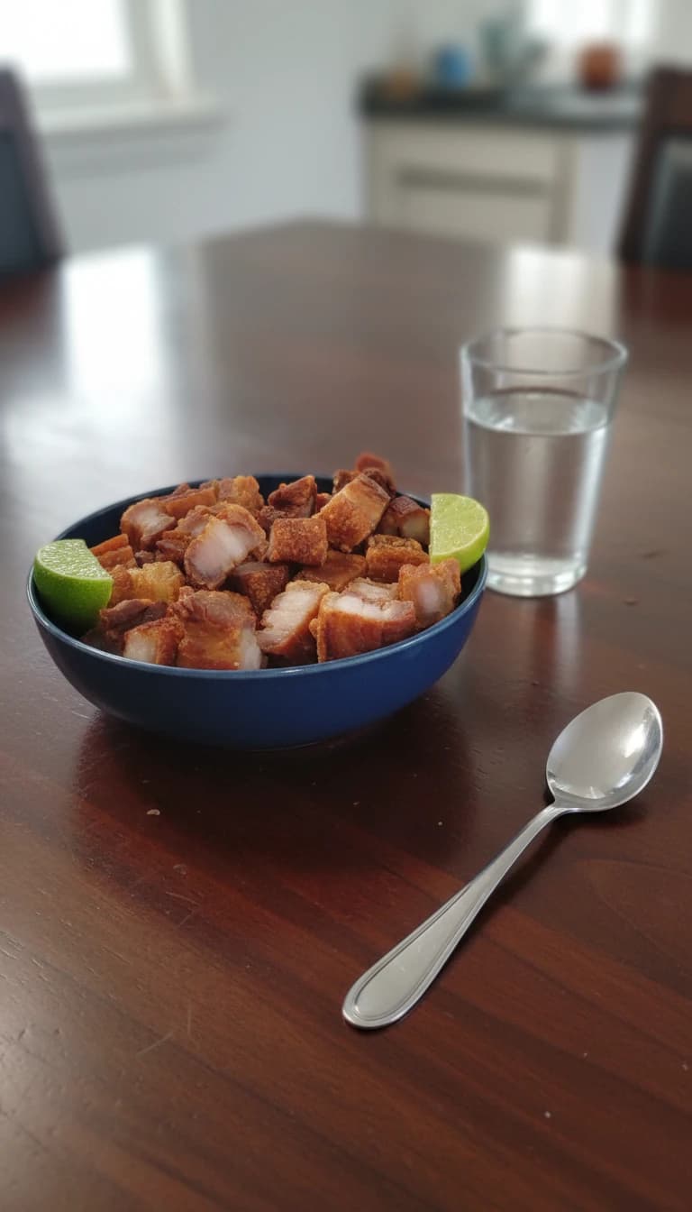 Panceta ao Alho Crocante