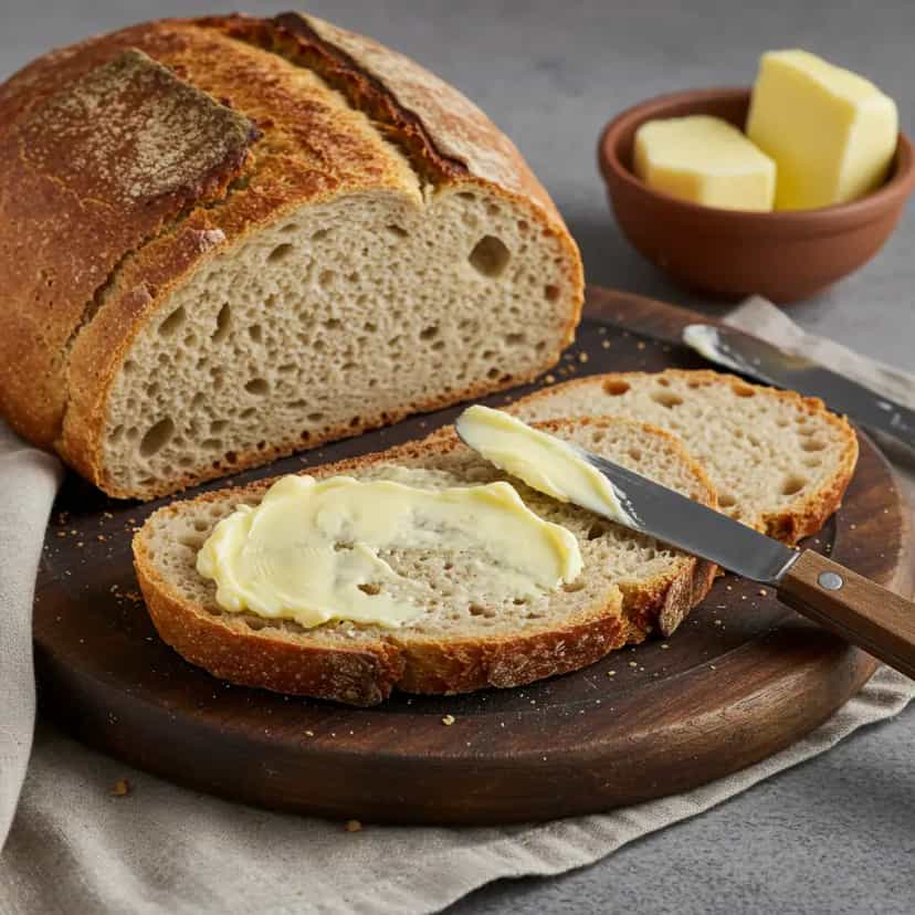 Foto deliciosa de Pão de Liquidificador Simples e Delicioso pronta para servir - Outras Receitas
