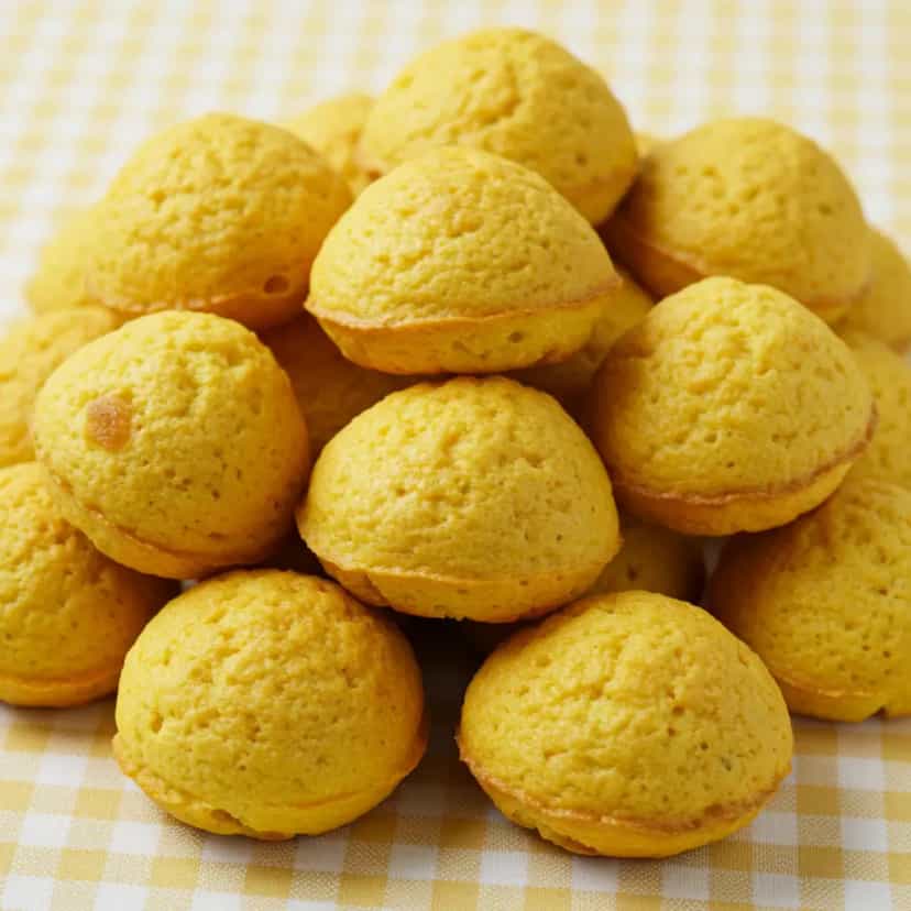 Foto deliciosa de Pão de Queijo Simples e Rápido pronta para servir - Até 5 Ingredientes