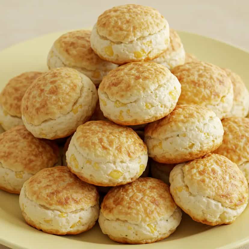 Foto deliciosa de Pão de Queijo Super Rápido (3 ingredientes) pronta para servir - Até 5 Ingredientes