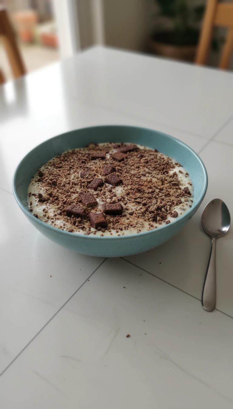 Pavê de Bis com Biscoito Maizena