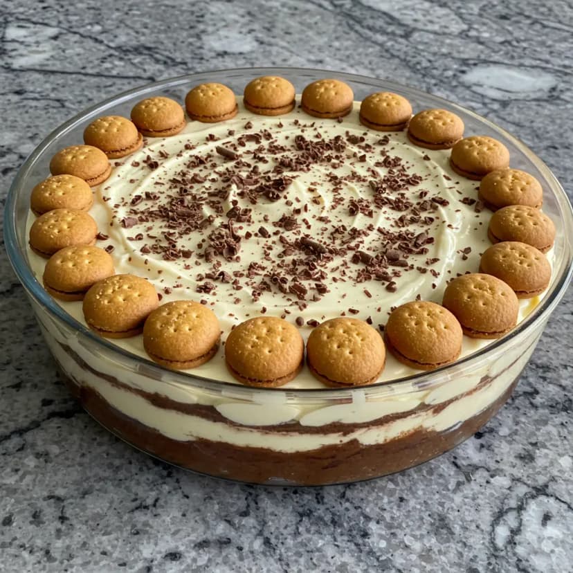 Pavê de Chocolate Cremoso