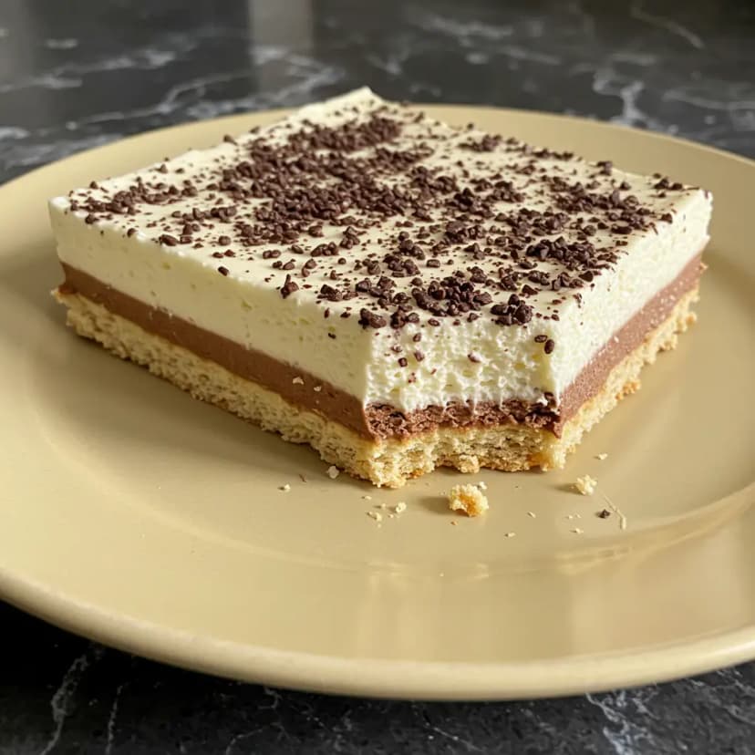 Pavê de Coco e Chocolate