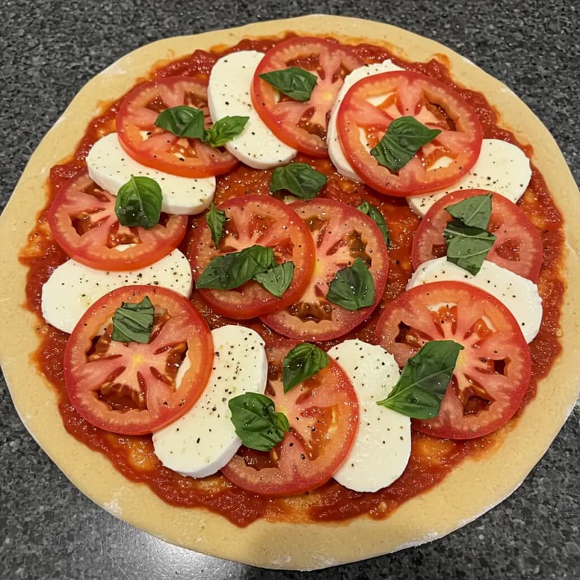 Pizza Margherita Caseira