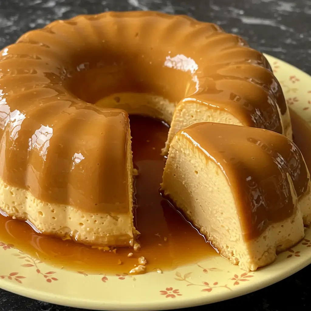Pudim Cremoso de Doce de Leite