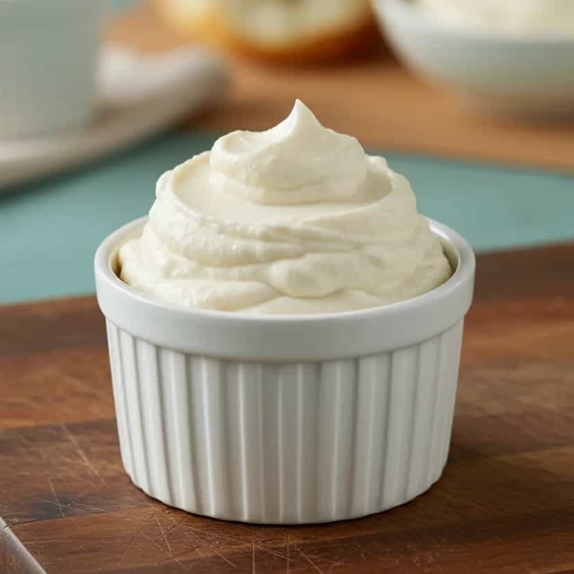 Foto deliciosa de Requeijão Cremoso Caseiro: 4 Ingredientes pronta para servir - Até 5 Ingredientes