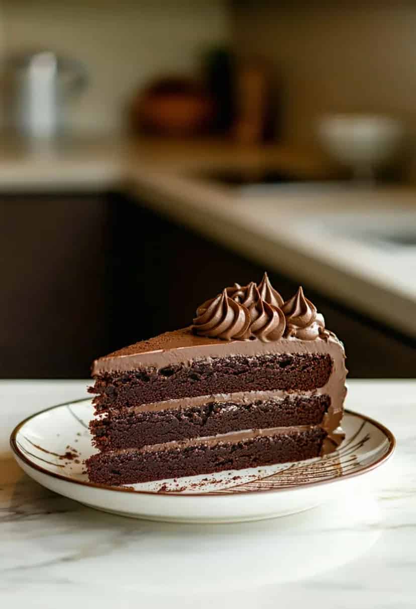 Bolo Rico de Ganache de Chocolate