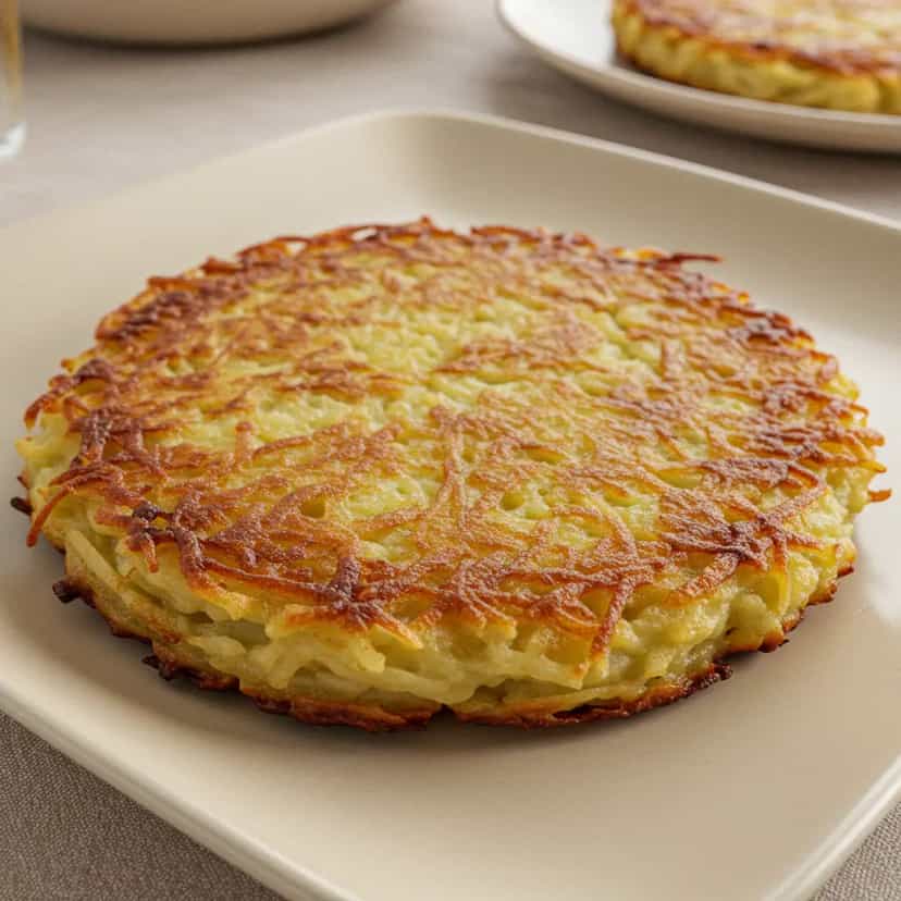 Foto deliciosa de Rösti de Batata pronta para servir - Brunch