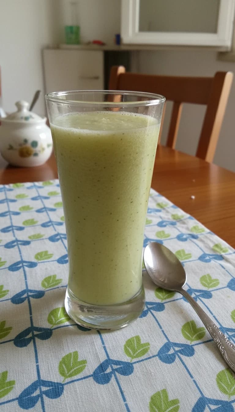 Suco Detox de Maçã, Abacaxi e Gengibre